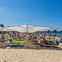 Гостиница Золотой Берег, Оборудованный пляж, фото 33